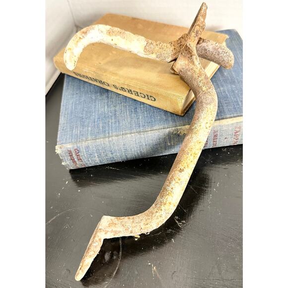 Door handle, Vintage door hardware, Restoration pieces, Door Salvage - Picture 8 of 8